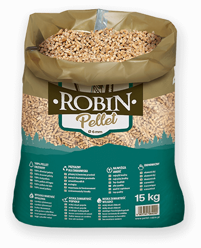 worek pelletu opałowego Robin do kupienia w Głuchołazach lub sklepie internetowym